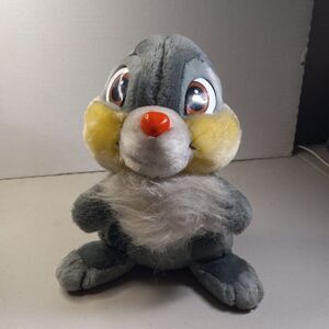 Vintage Plush Disney Thumber Rabbit Grandmacore Cartoons Movie Cottagecore